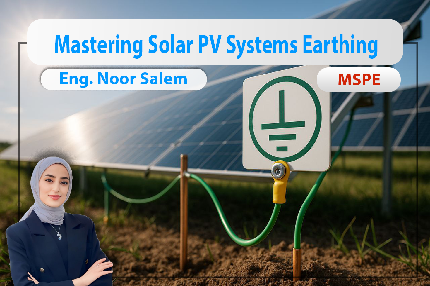 Mastering Solar PV Systems Earthing MSPE